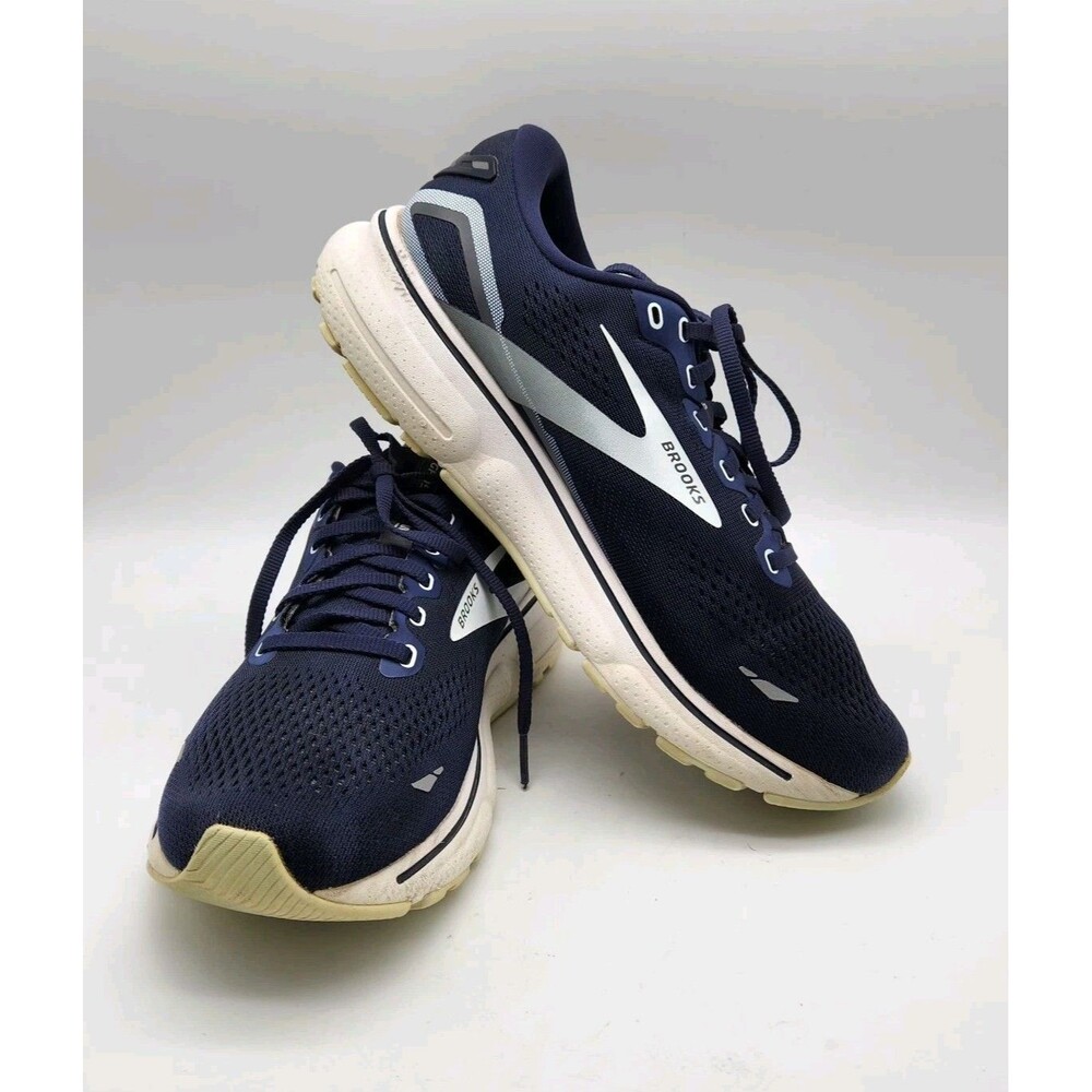 Brooks Ghost 15 Womens 10.5M Athletic Low Sneakers Lace Up 1203801B450 Blue